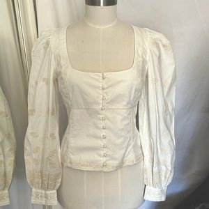 Wilfred Palo Santo Blouse (Aritzia)